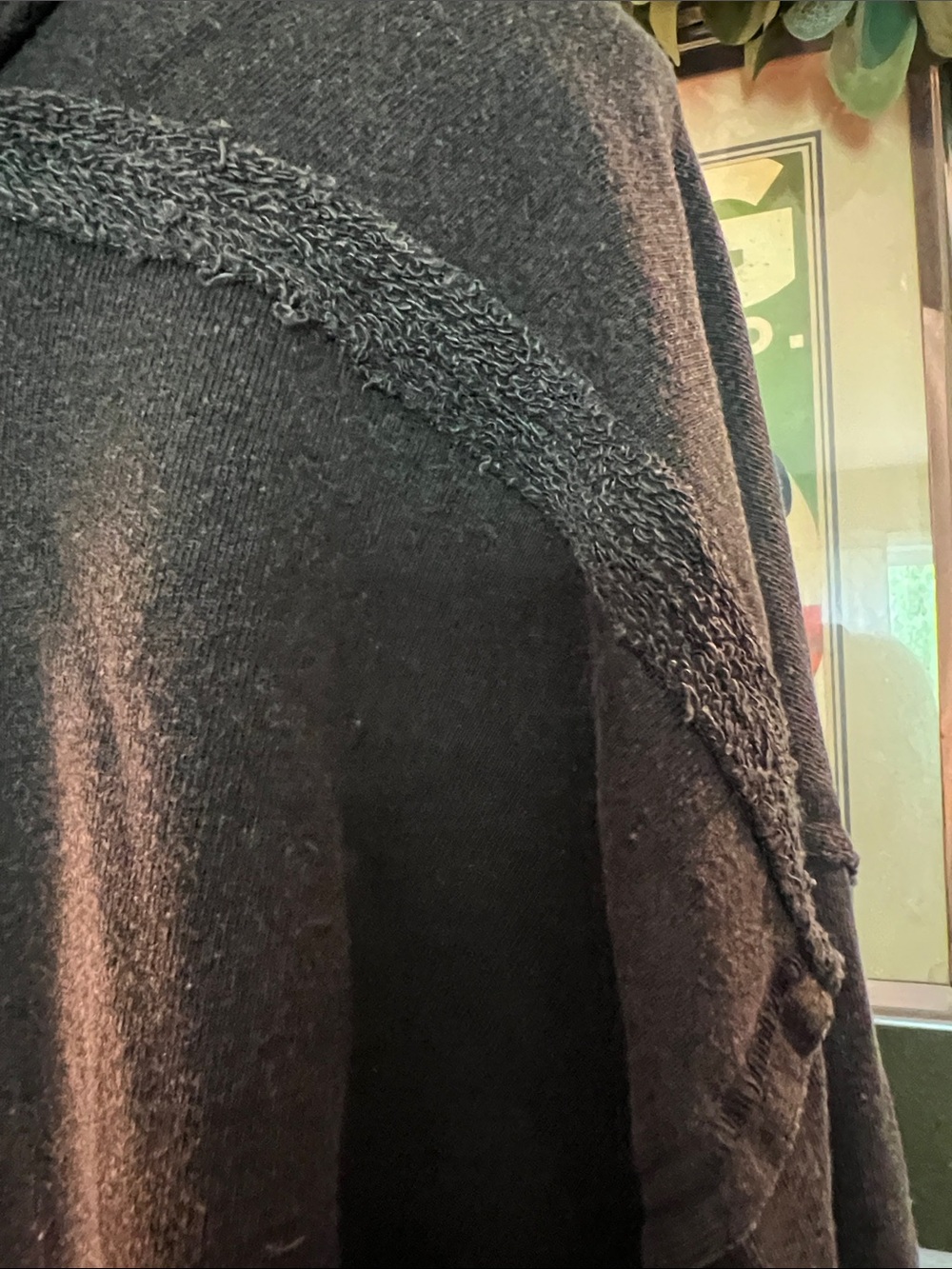 Free People We The Free GraphiPullover V neck Sweatshirt with Heart Bird Graphic - Picture 8 of 10